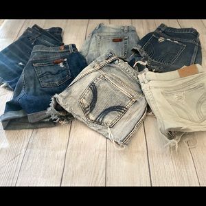 Denim shorts bundle